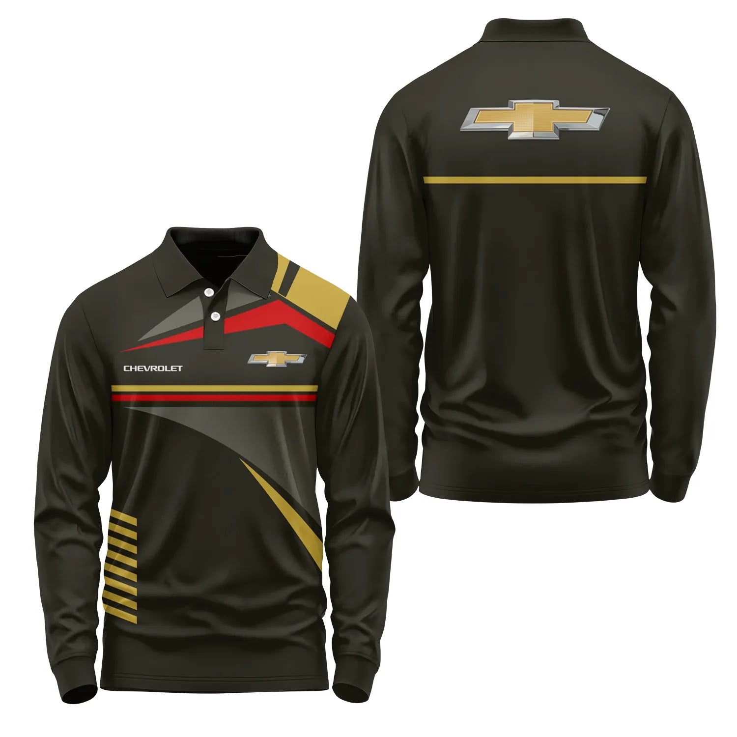 Chevrolet Long Sleeve Polo SC067