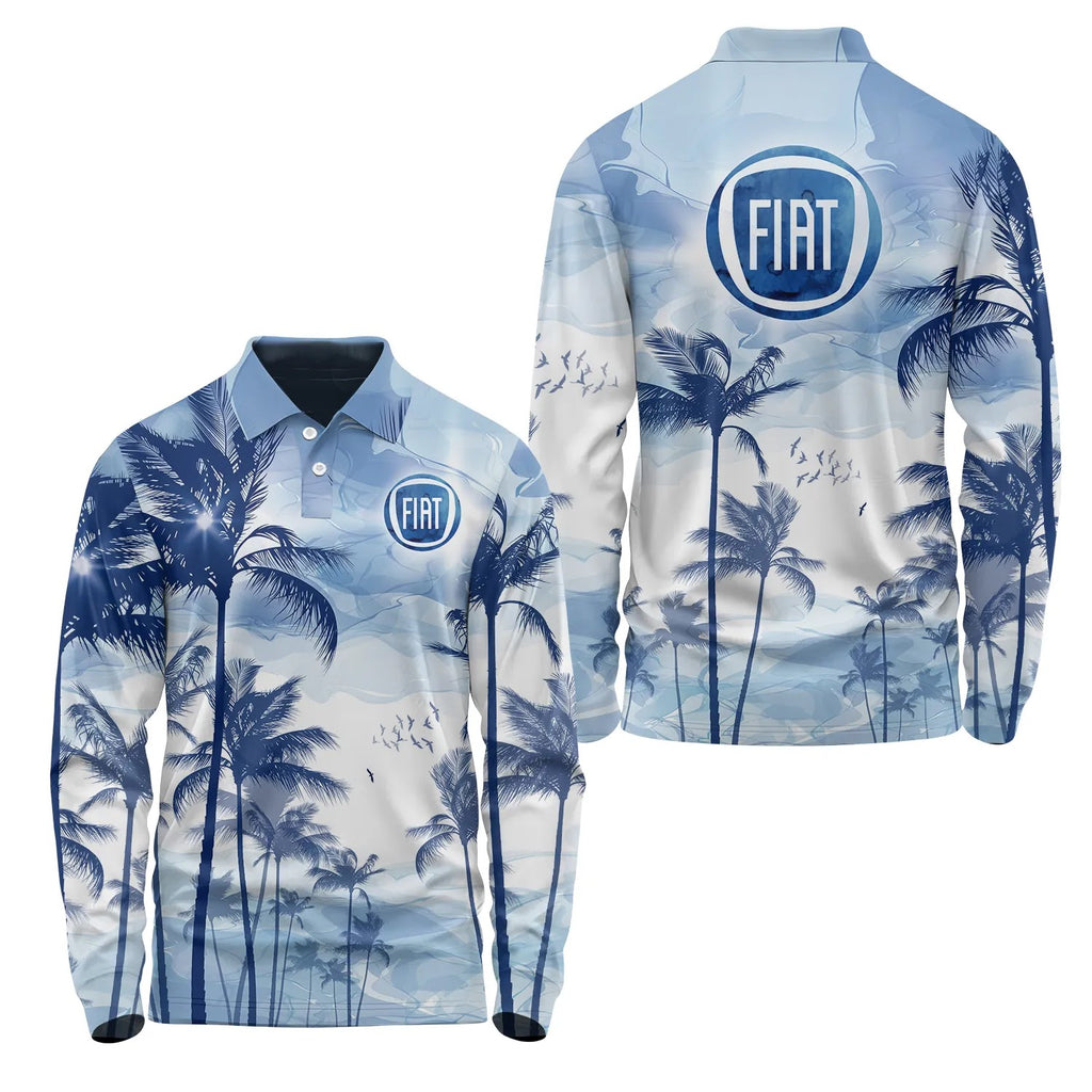 Fiat Long Sleeve Polo SHW004