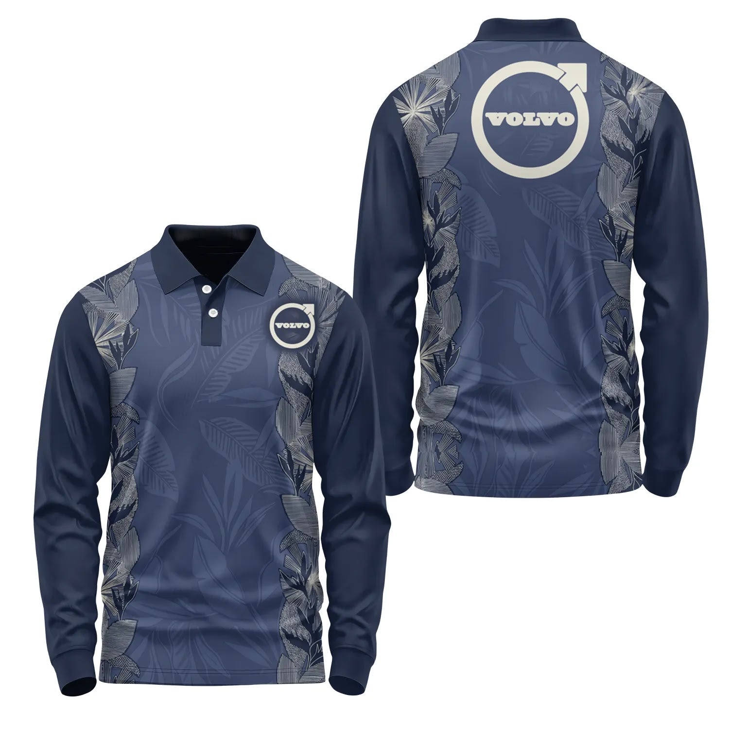 Volvo Long Sleeve Polo SHW045