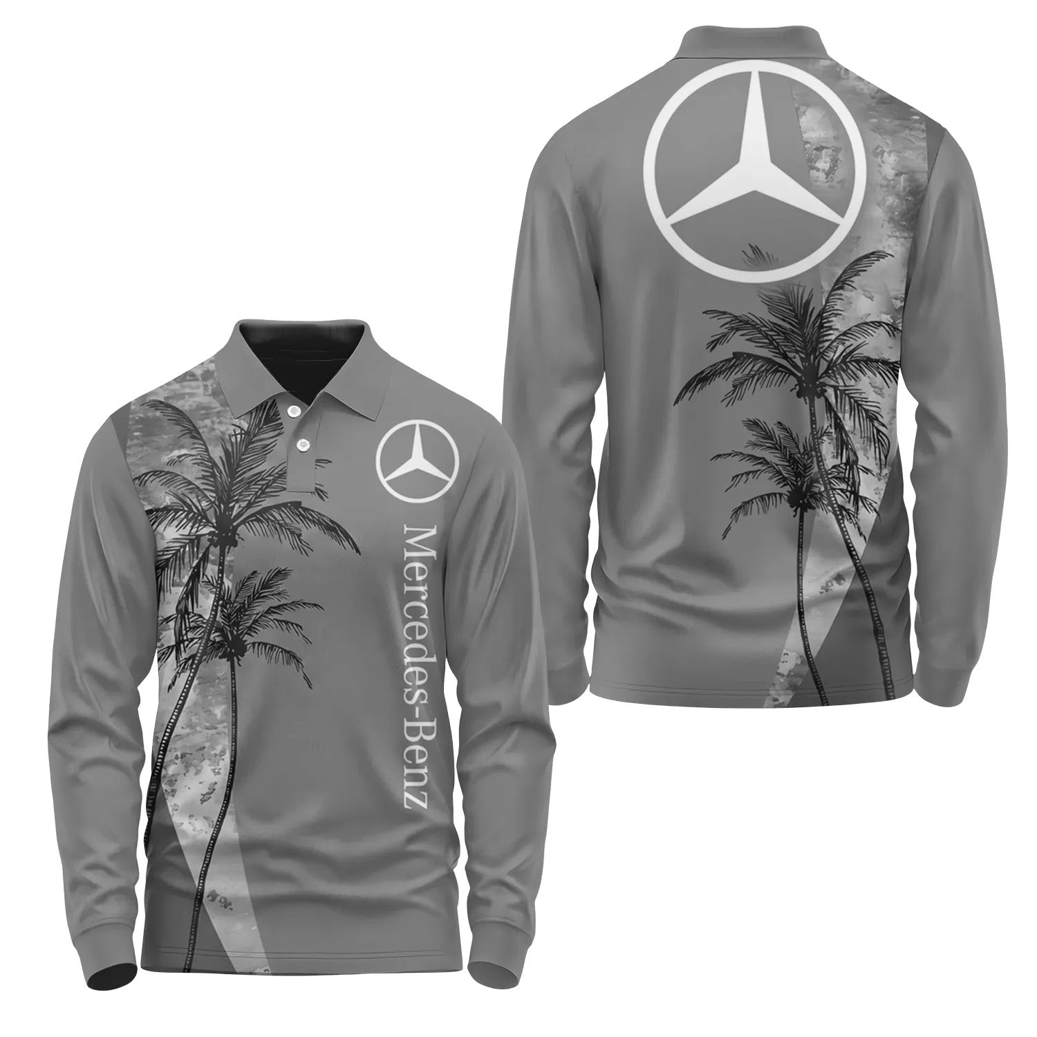 Mercedes-Benz Long Sleeve Polo SHW071