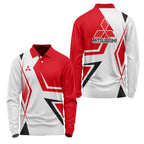 Mitsubishi Long Sleeve Polo SC080