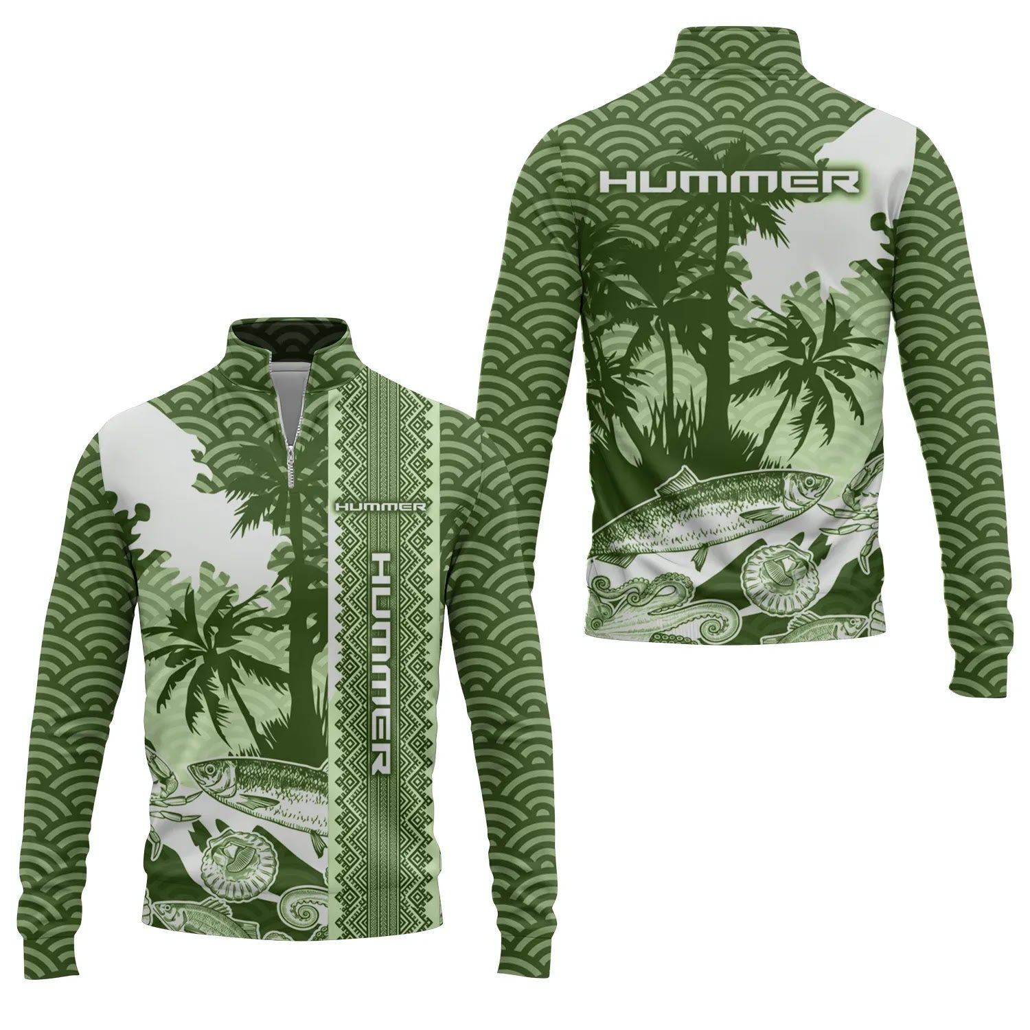 Hummer Quarter-zip Pullover SHW038