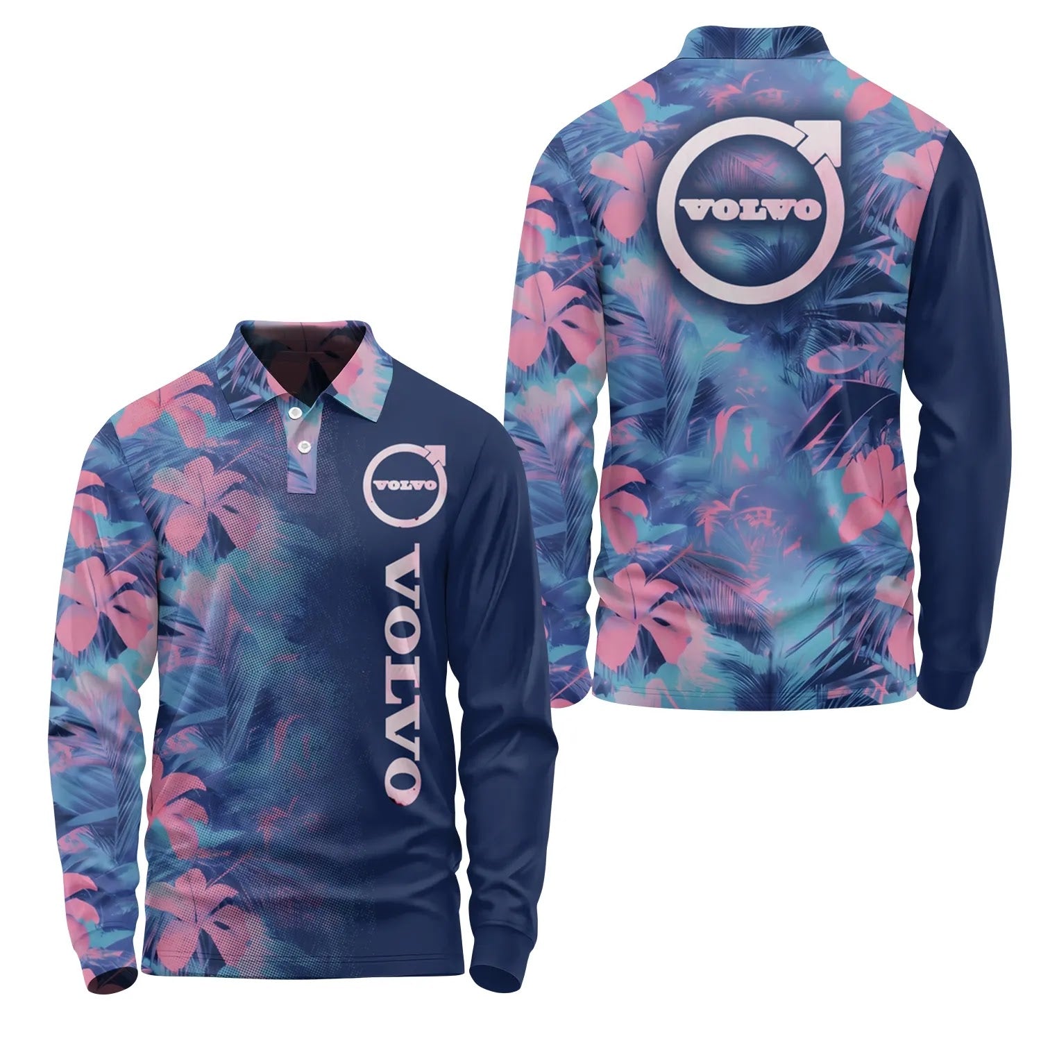 Volvo Long Sleeve Polo SHW054