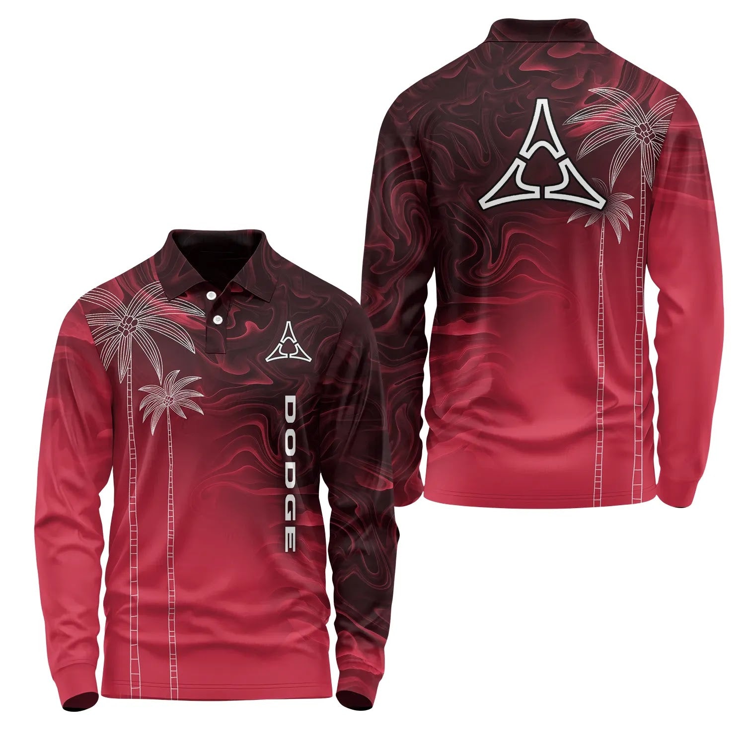 Dodge Long Sleeve Polo SHW070