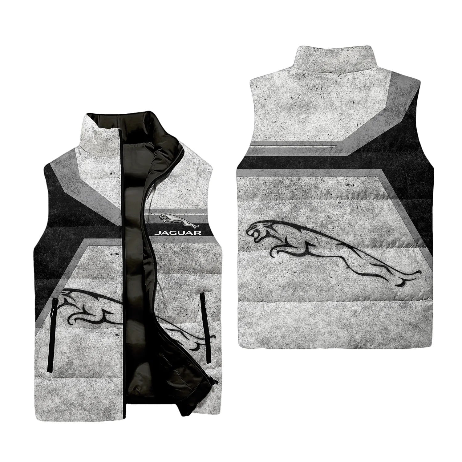 Jaguar Sleeveless Puffer Jacket SC086