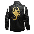 BOGO | Men's PU Leather Hooded Jacket V6