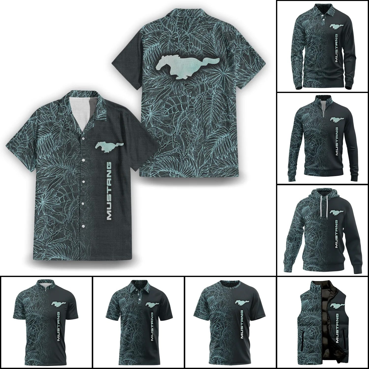 Ford Mustang Apparels SHW008