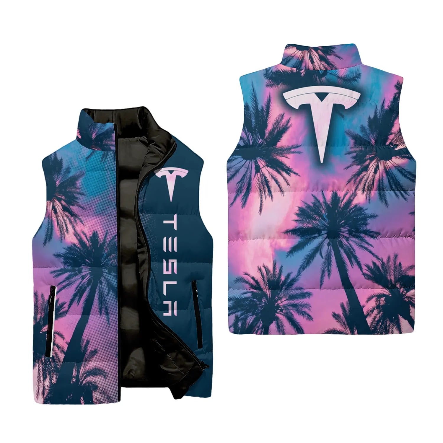 Tesla Sleeveless Puffer Jacket SHW030