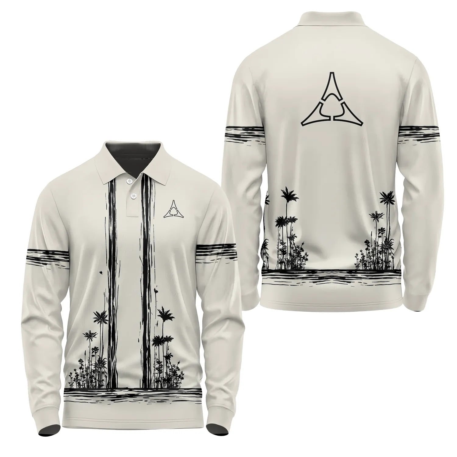 Dodge Long Sleeve Polo SHW043