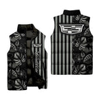 Cadillac Sleeveless Puffer Jacket SHW040