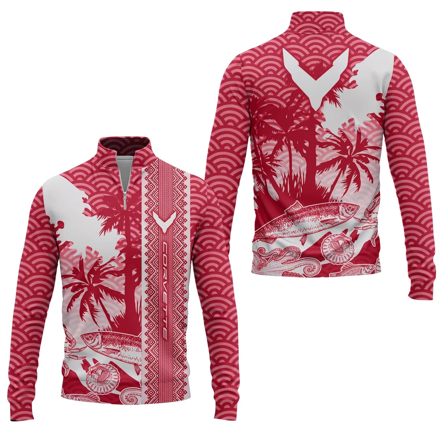 Corvette Quarter-zip Pullover SHW038