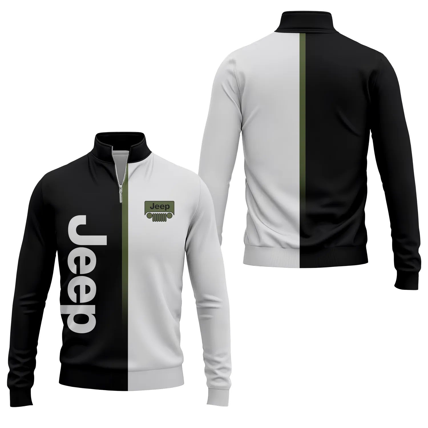 Jeep Quarter-zip Pullover SC076