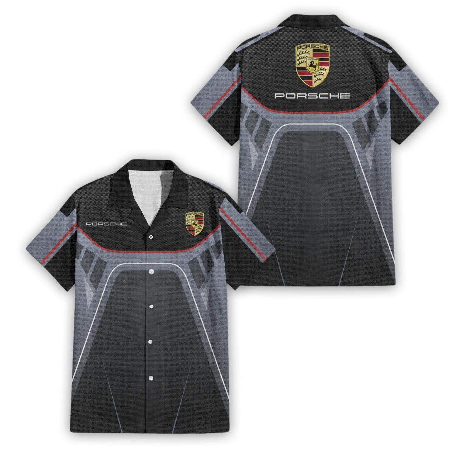 Porsche Premium Hawaiian Shirt SC088