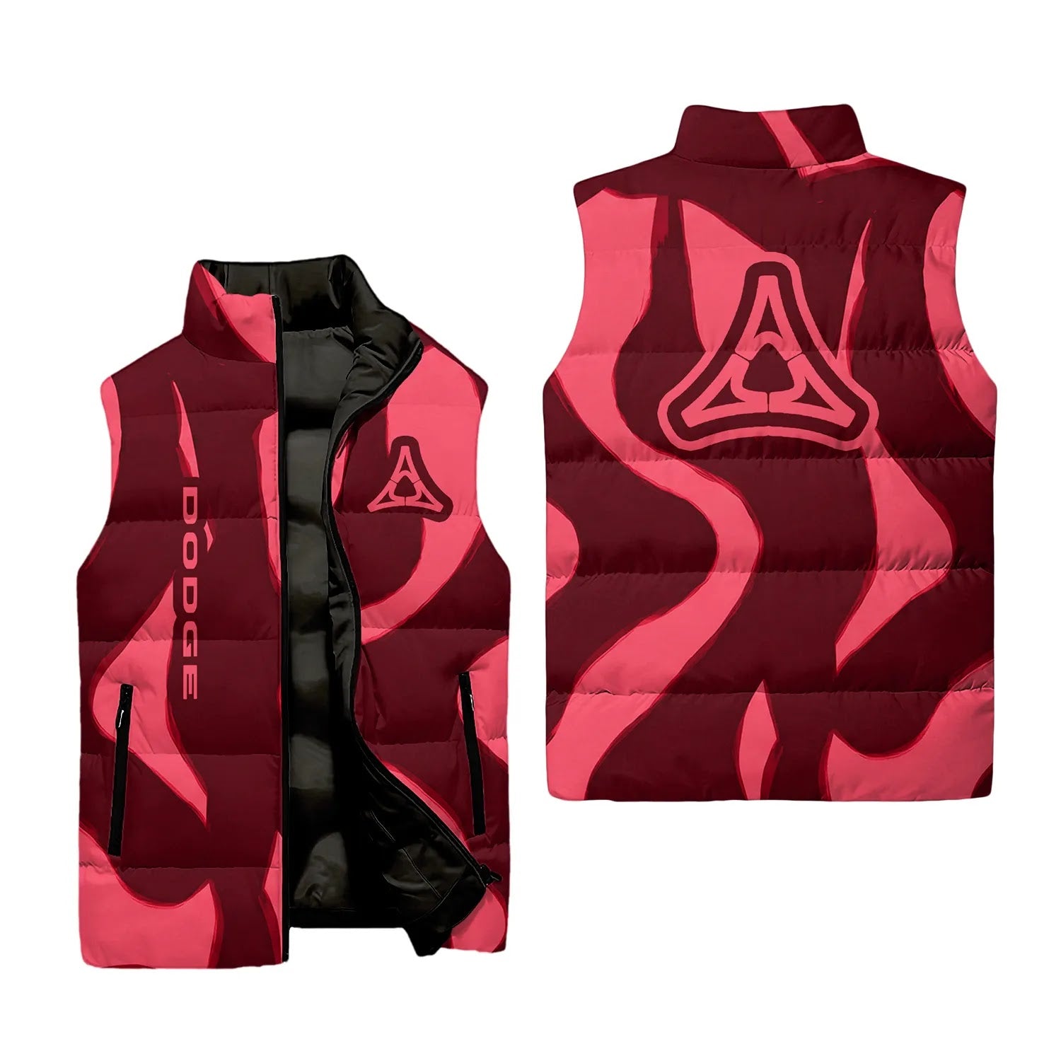 Dodge Sleeveless Puffer Jacket SHW068