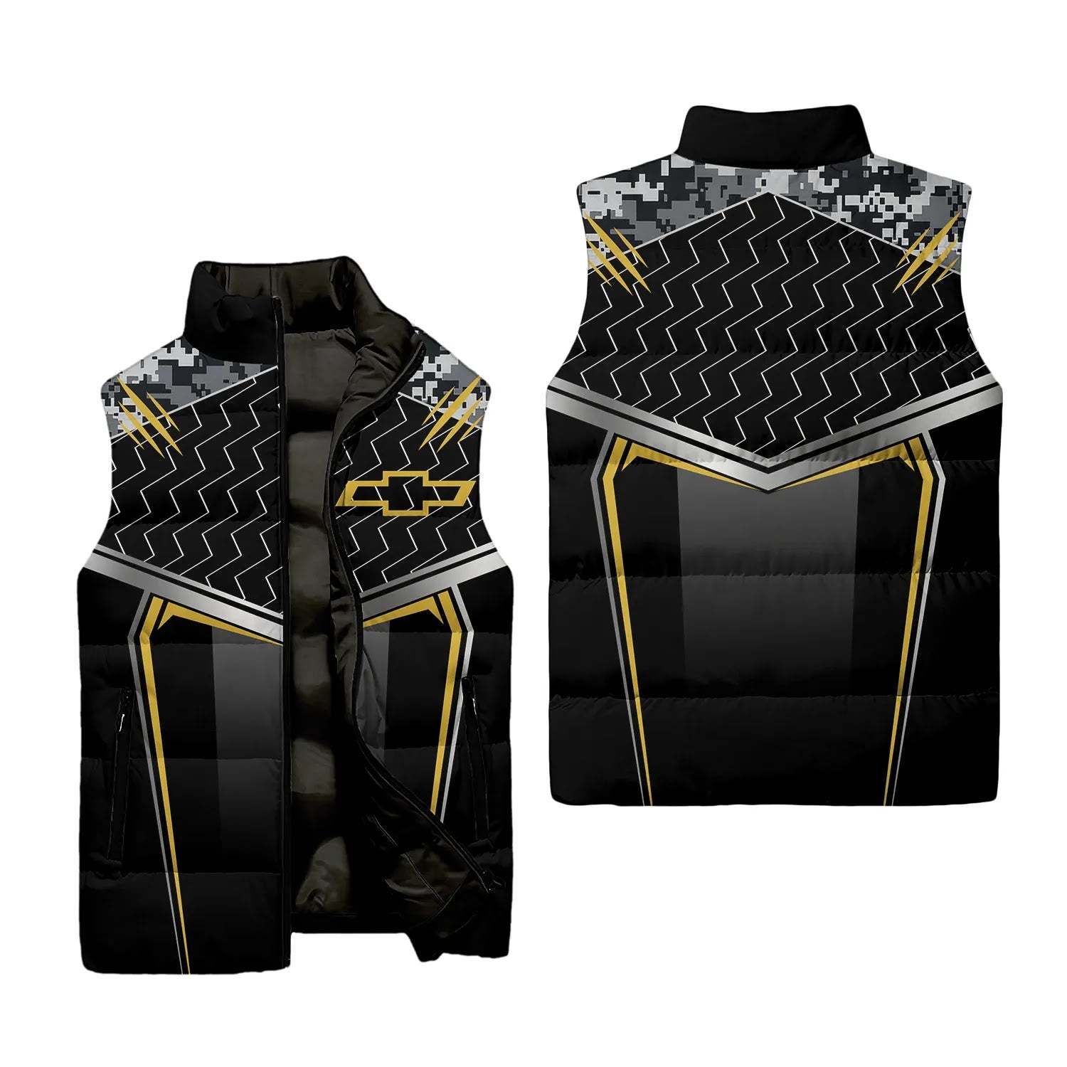 Chevrolet Sleeveless Puffer Jacket SC115