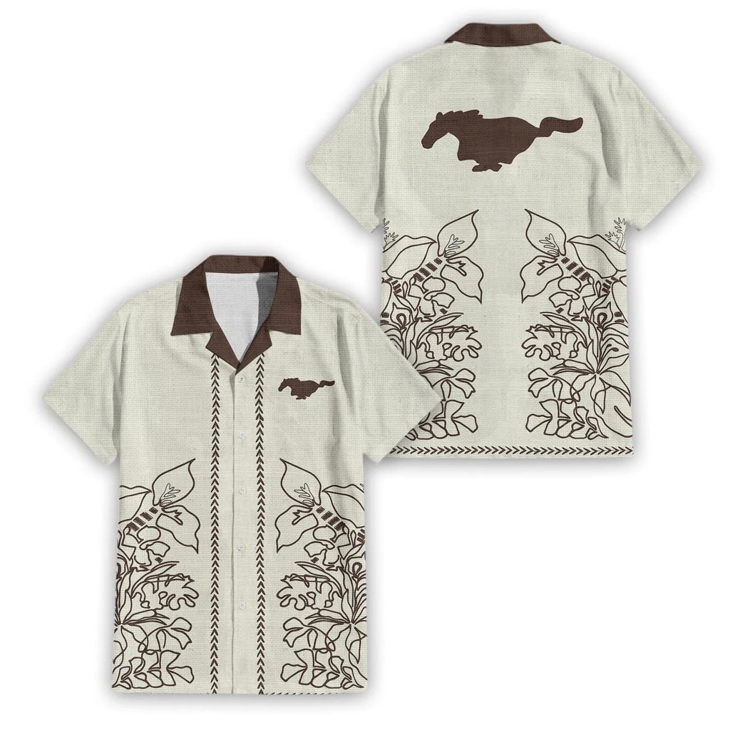 Ford Mustang Premium Hawaiian Shirt SHW064