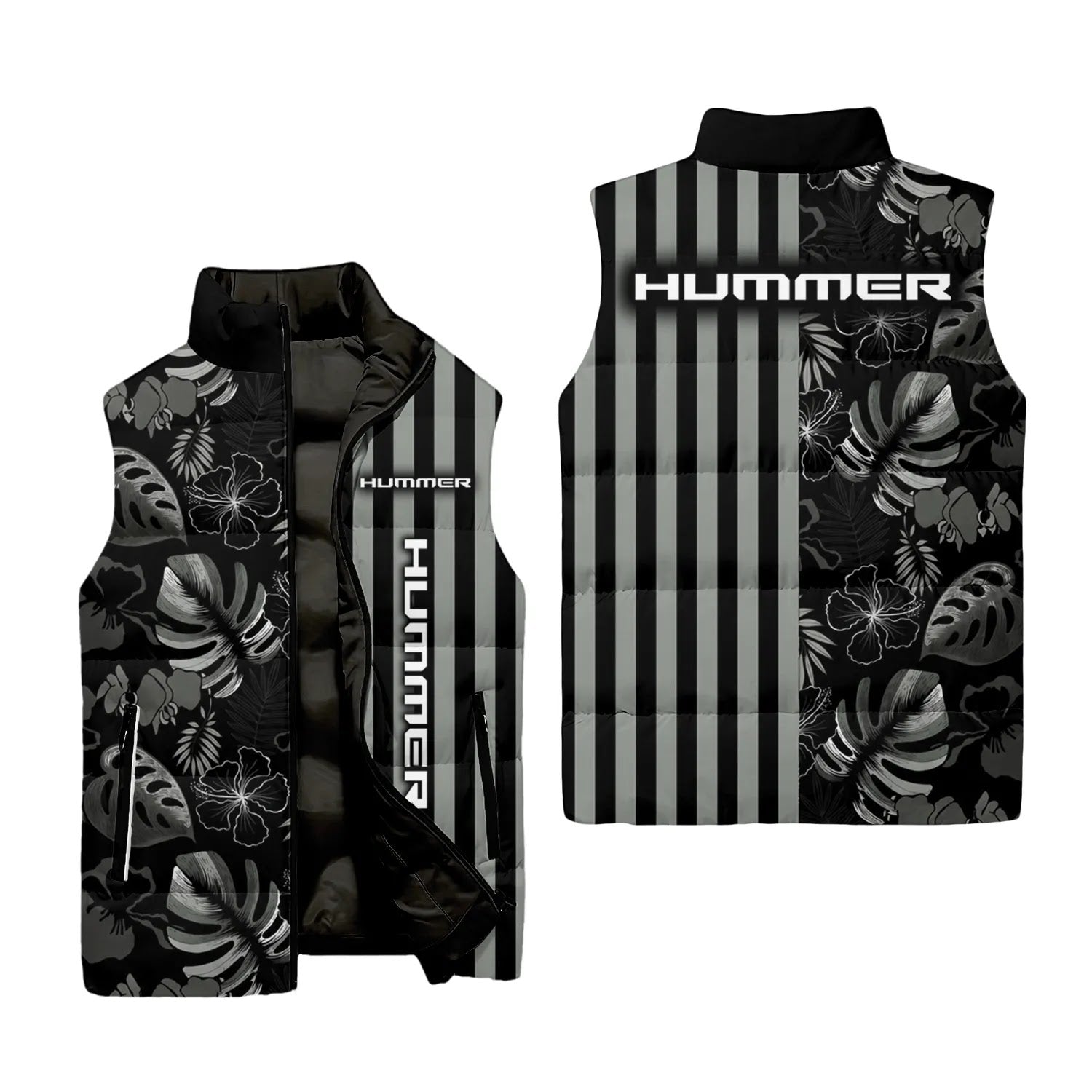 Hummer Sleeveless Puffer Jacket SHW040