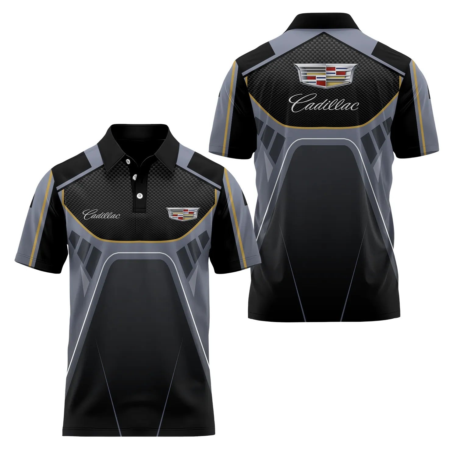 Cadillac Short Sleeve Polo SC088