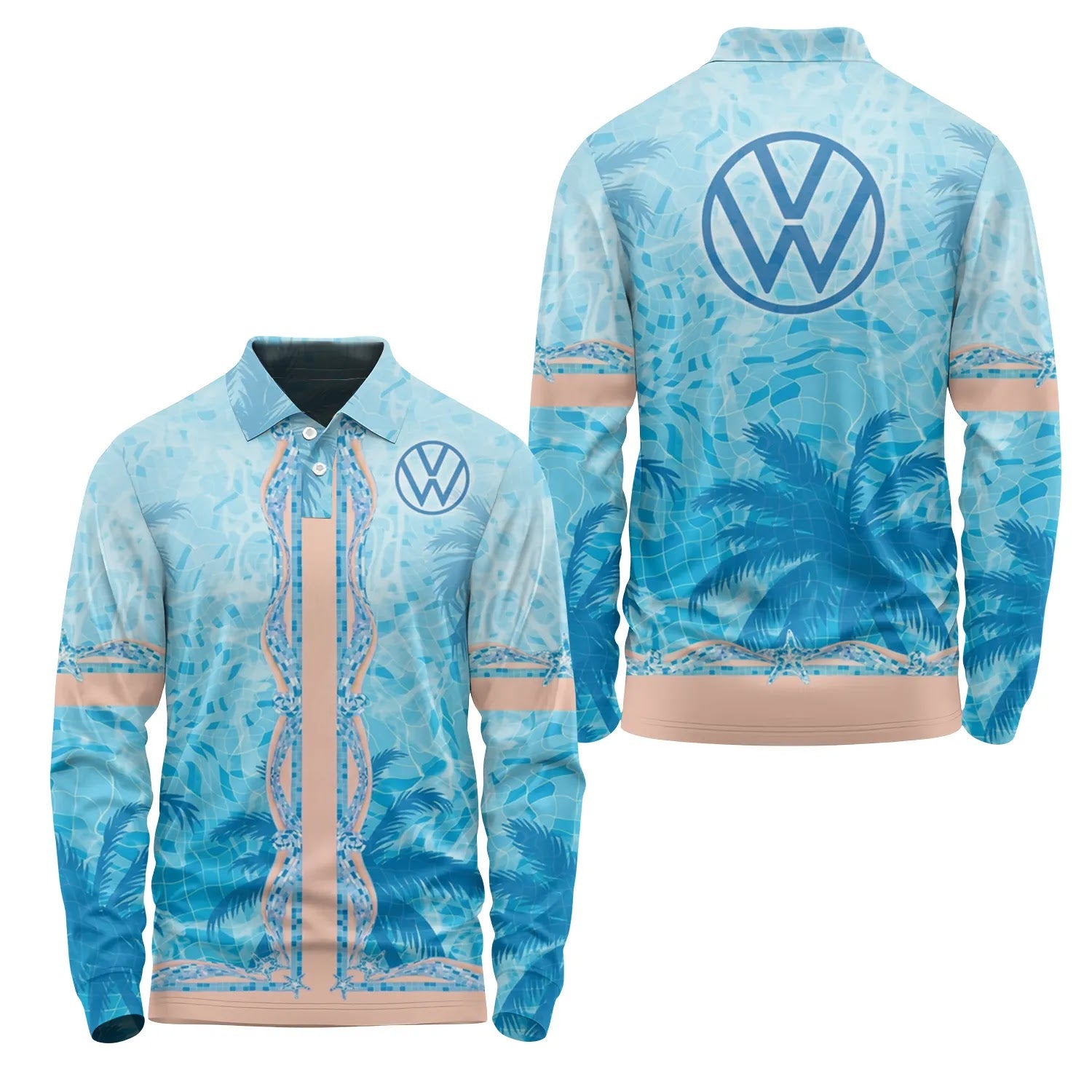 Volkswagen Long Sleeve Polo SHW026