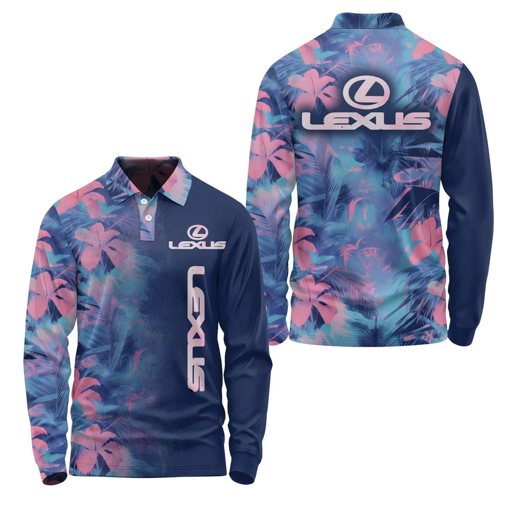Lexus Long Sleeve Polo SHW054
