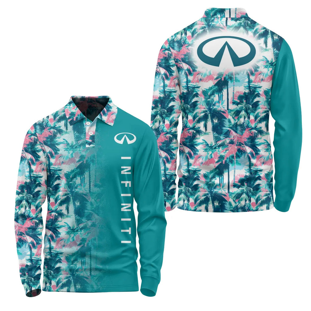 Infiniti Long Sleeve Polo SHW061