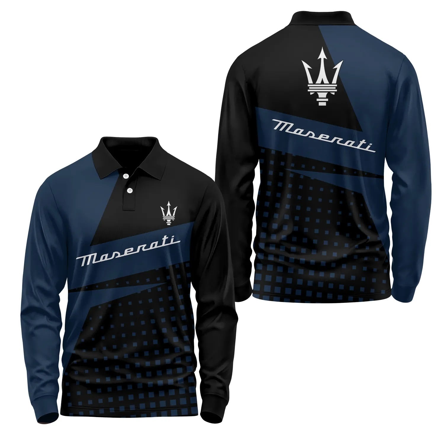 Maserati Long Sleeve Polo SC083