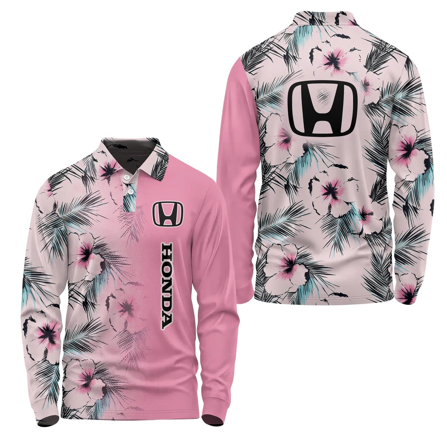 Honda Long Sleeve Polo SHW056