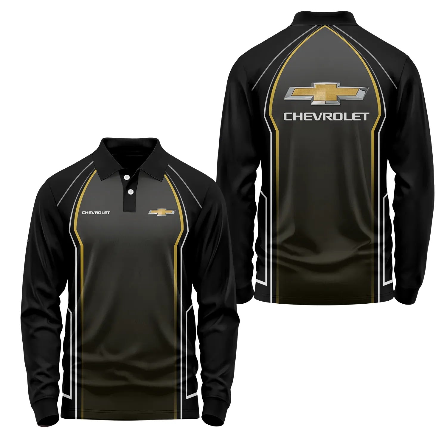 Chevrolet Long Sleeve Polo SC061