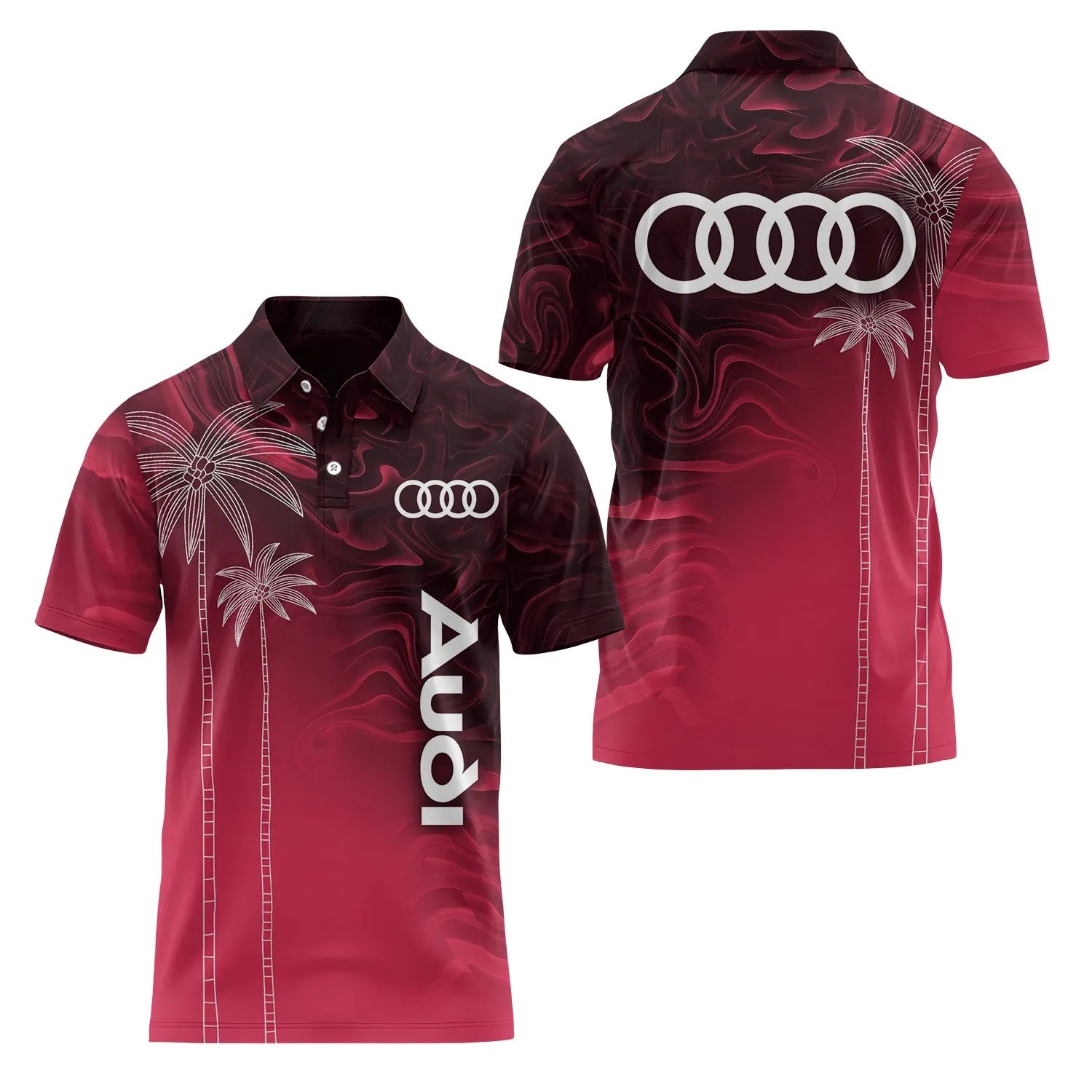 Audi Short Sleeve Polo SHW070