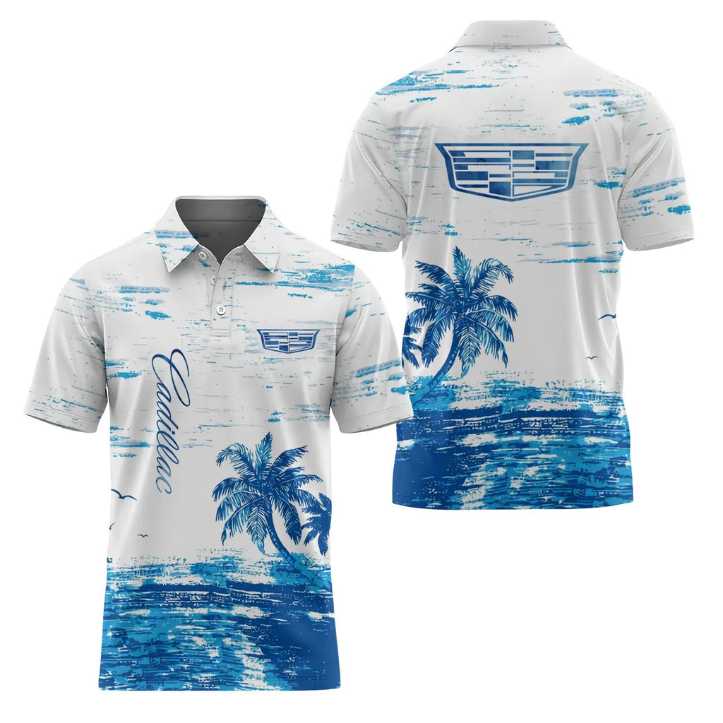 Cadillac Short Sleeve Polo SHW069