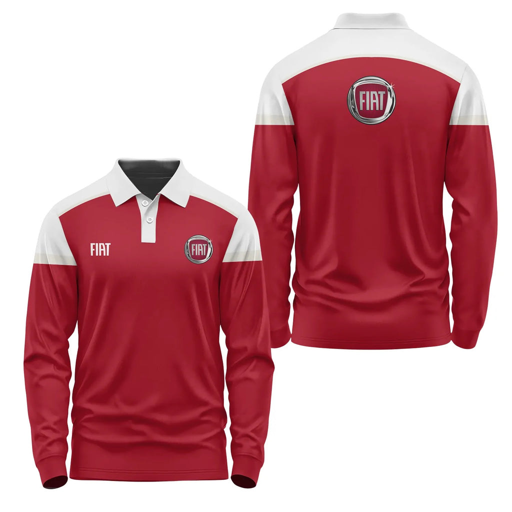 Fiat Long Sleeve Polo SC087