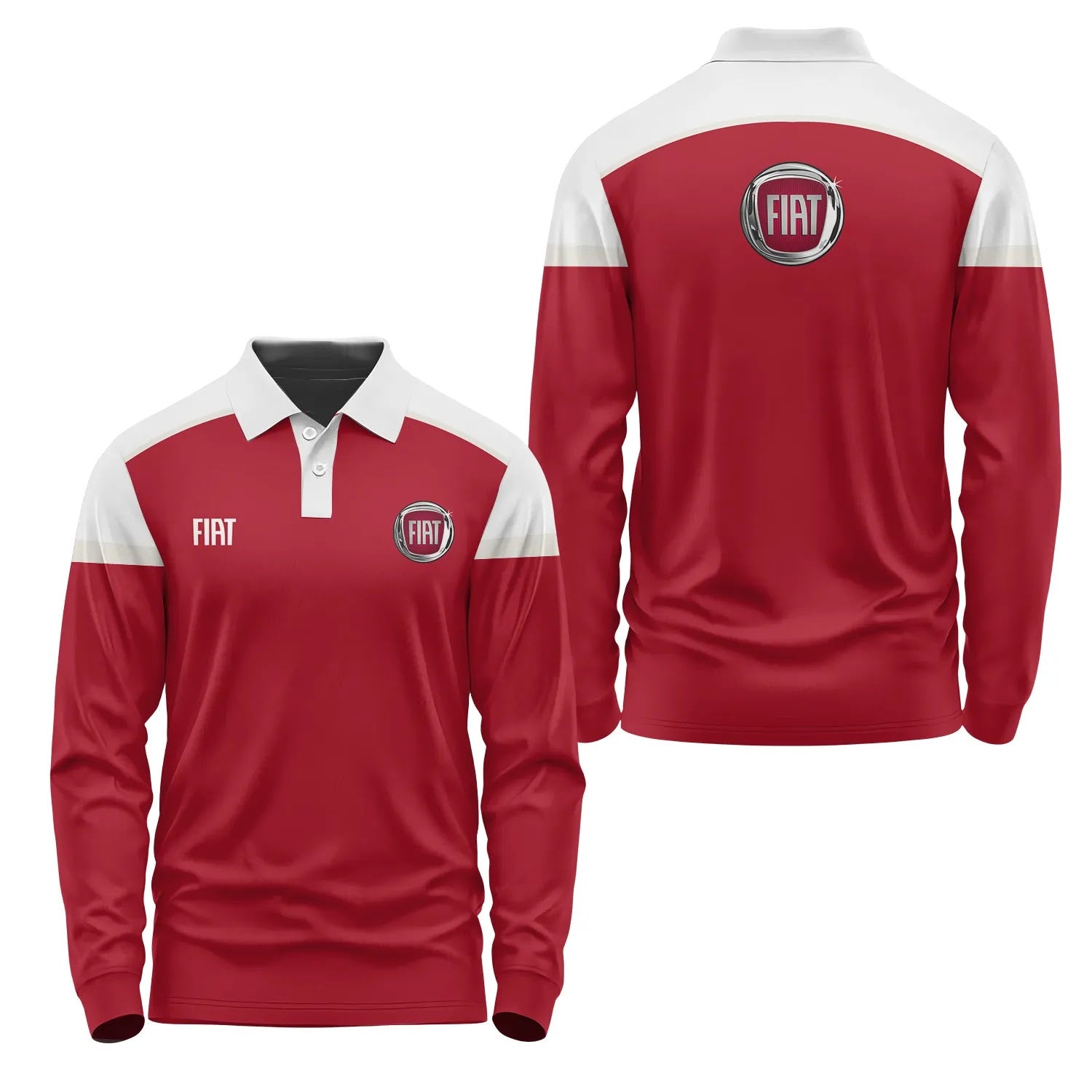 Fiat Long Sleeve Polo SC087