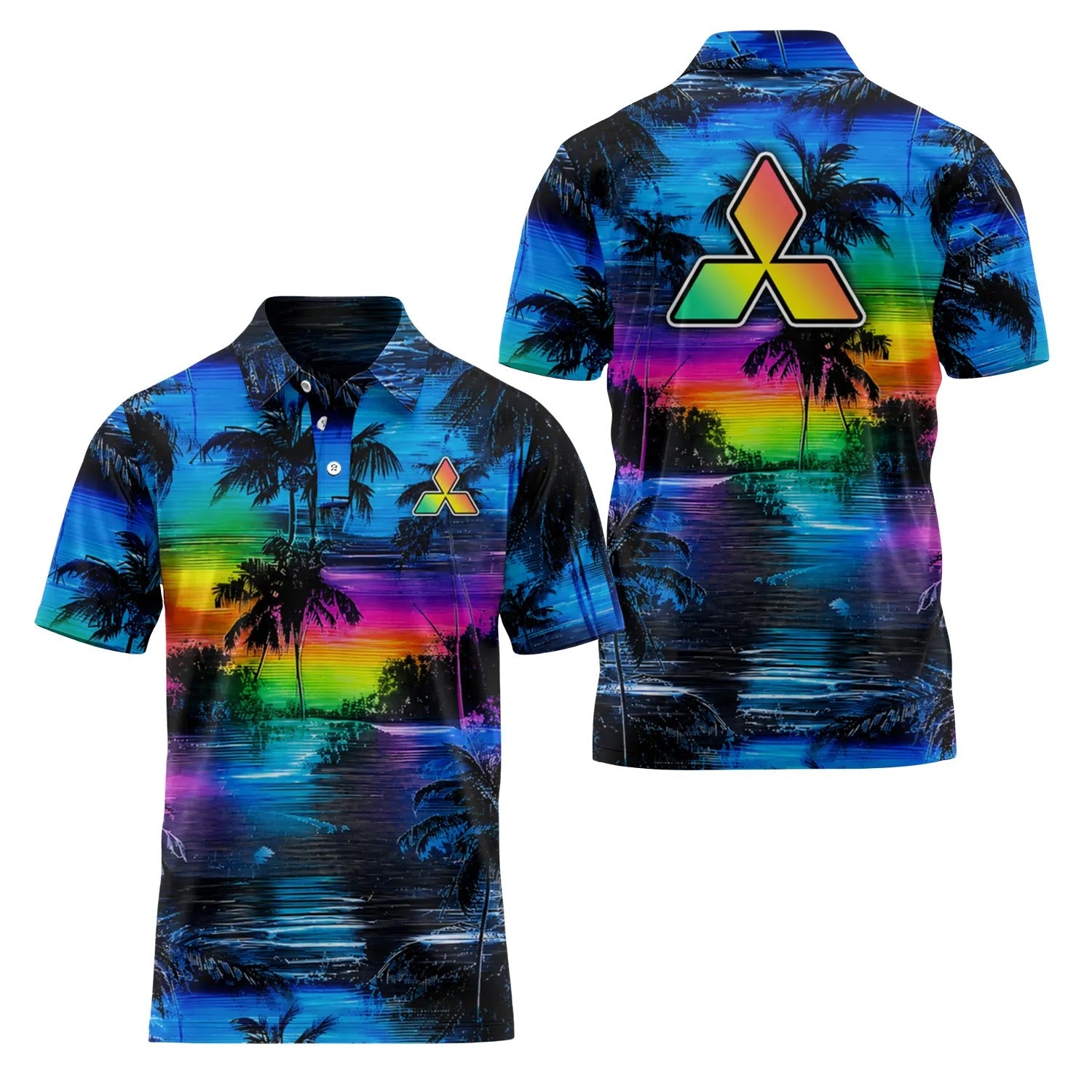 Mitsubishi Short Sleeve Polo SHW055