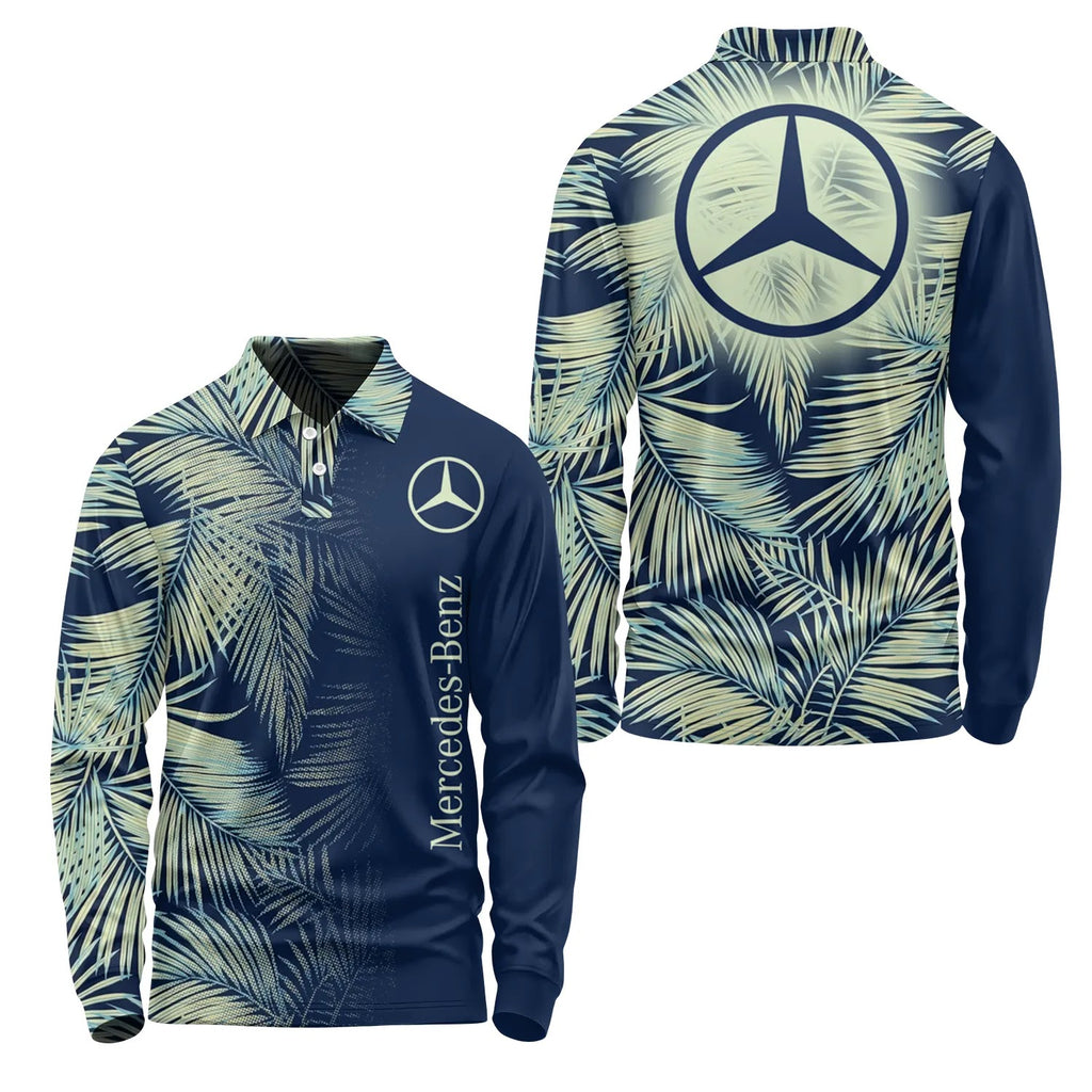 Mercedes-Benz Long Sleeve Polo SHW003