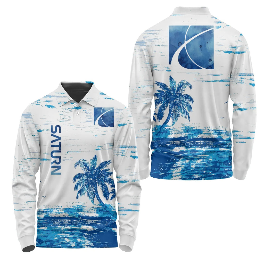 Saturn Long Sleeve Polo SHW069
