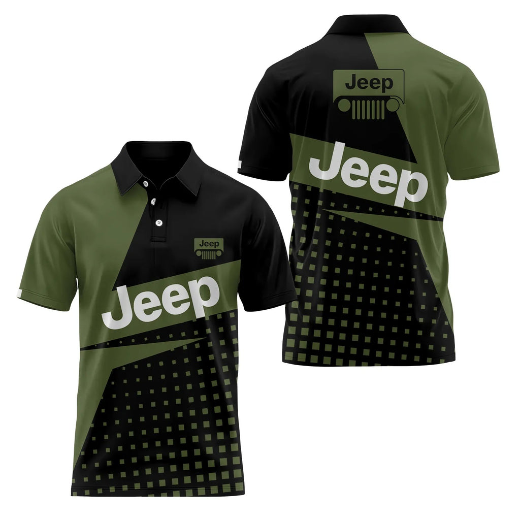Jeep Short Sleeve Polo SC083