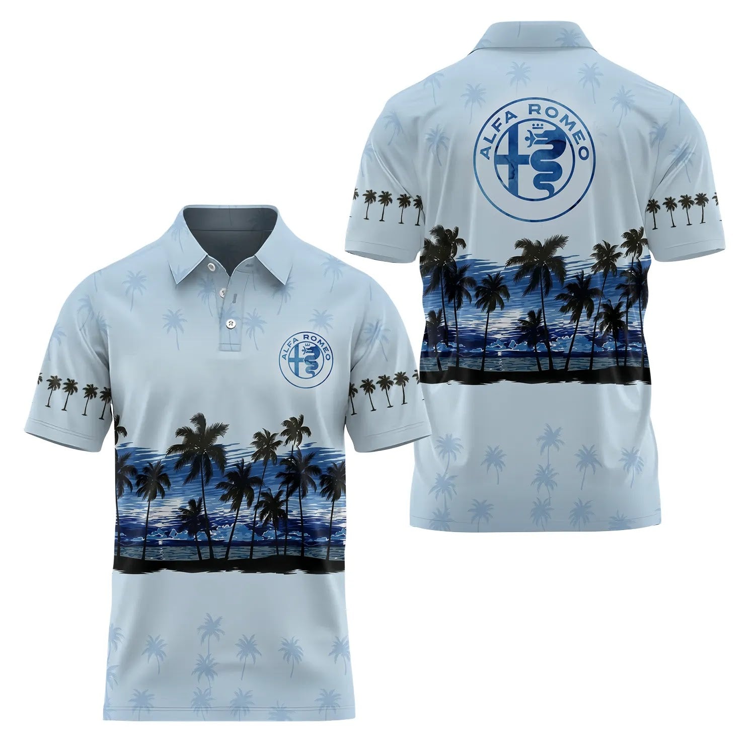 Alfa Romeo Short Sleeve Polo SHW016
