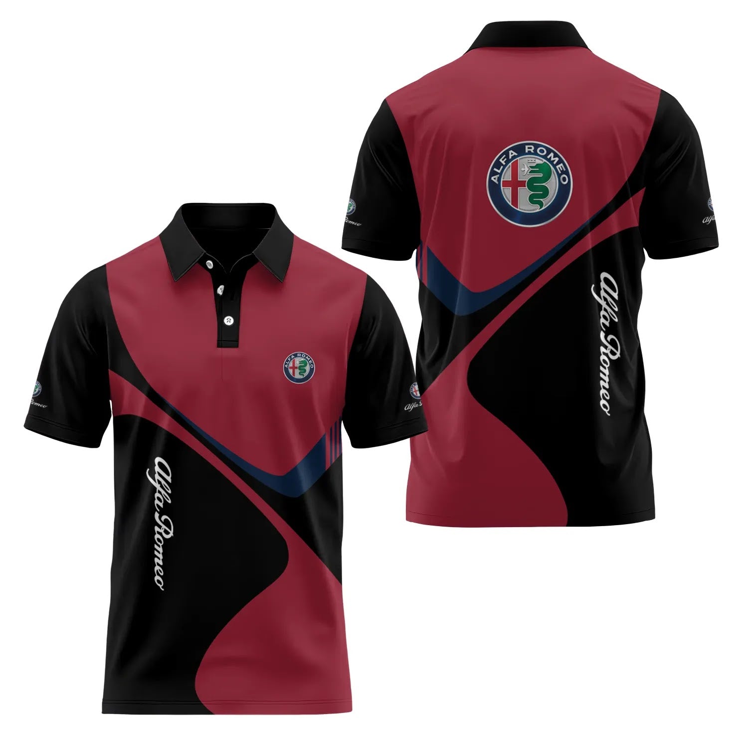 Alfa Romeo Short Sleeve Polo SC058