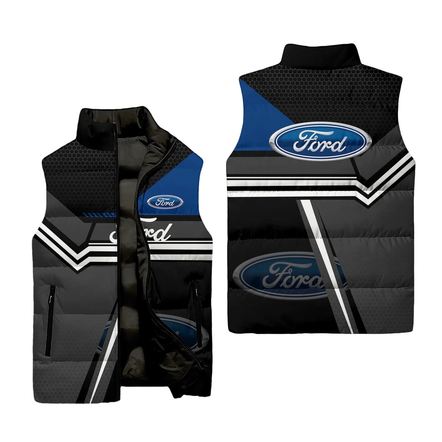 Ford Sleeveless Puffer Jacket SC071