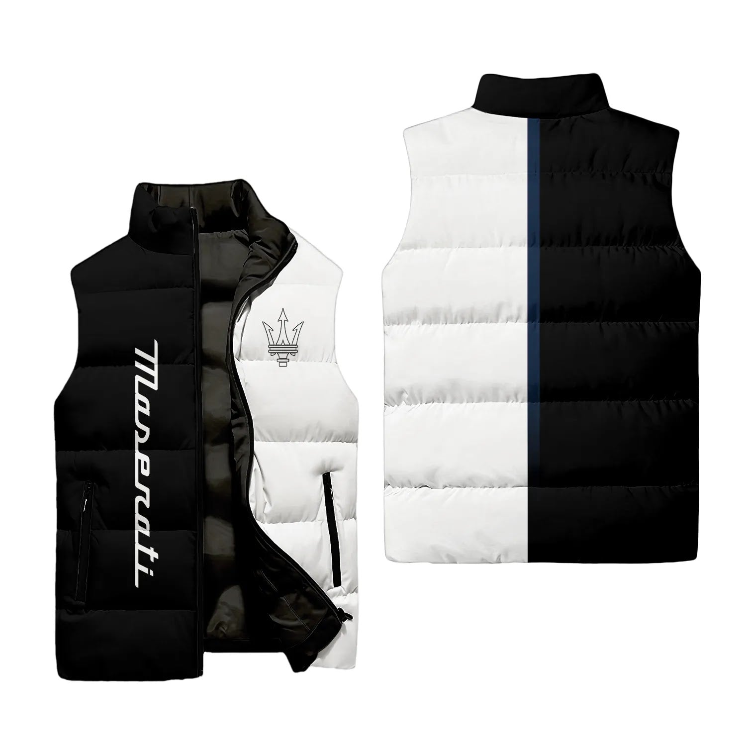 Maserati Sleeveless Puffer Jacket SC076