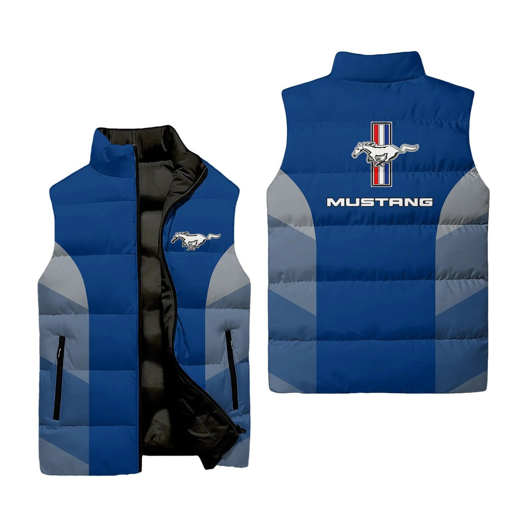 Ford Mustang Sleeveless Puffer Jacket SC049