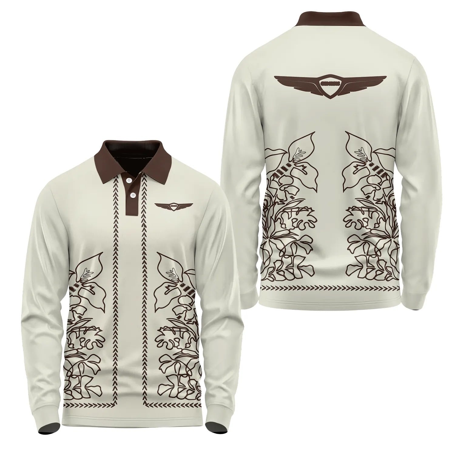Genesis Long Sleeve Polo SHW064