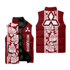 Mitsubishi Sleeveless Puffer Jacket SHW046