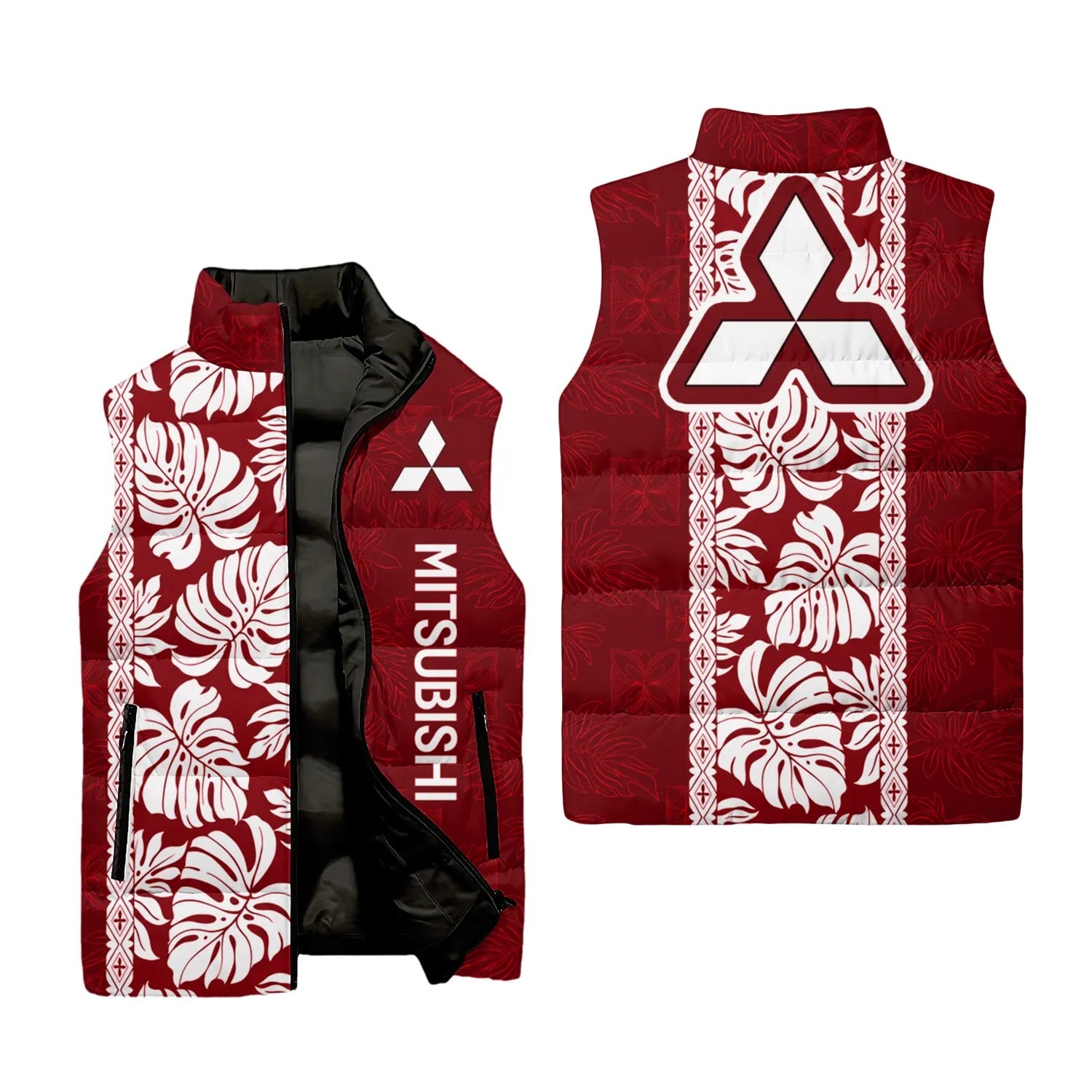 Mitsubishi Sleeveless Puffer Jacket SHW046