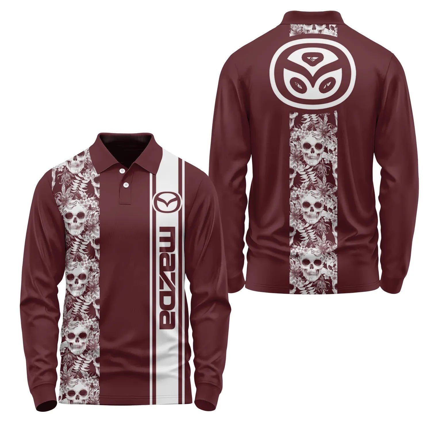 Mazda Long Sleeve Polo SHW042