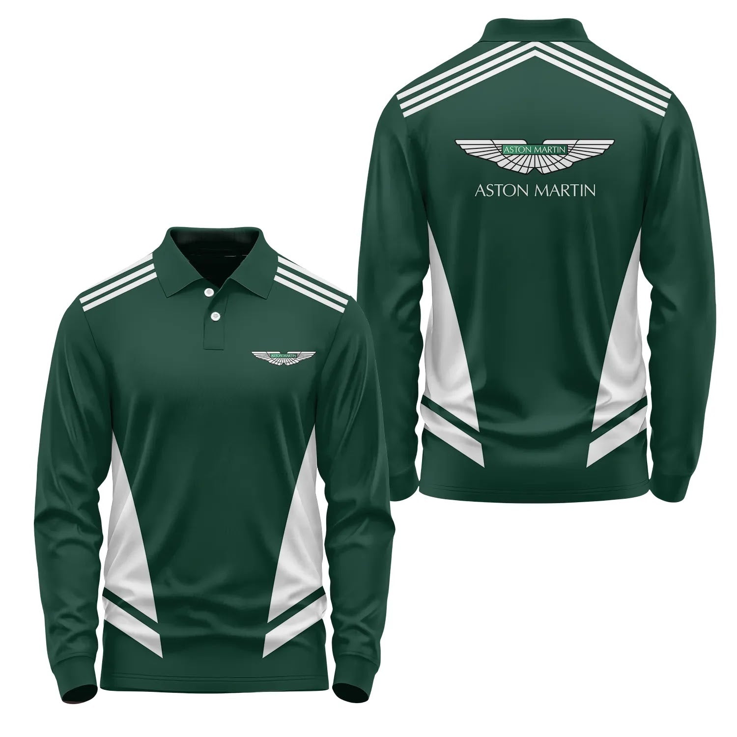 Aston Martin Long Sleeve Polo SC092
