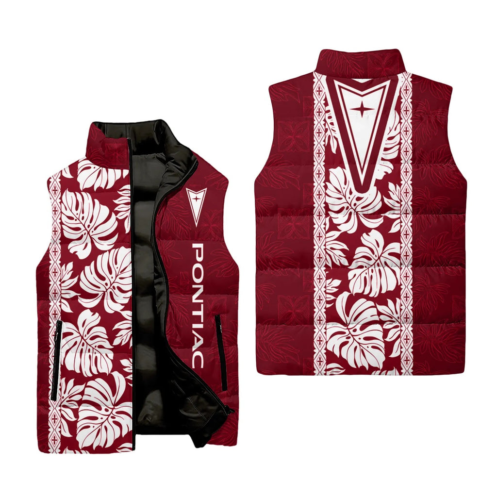 Pontiac Sleeveless Puffer Jacket SHW046