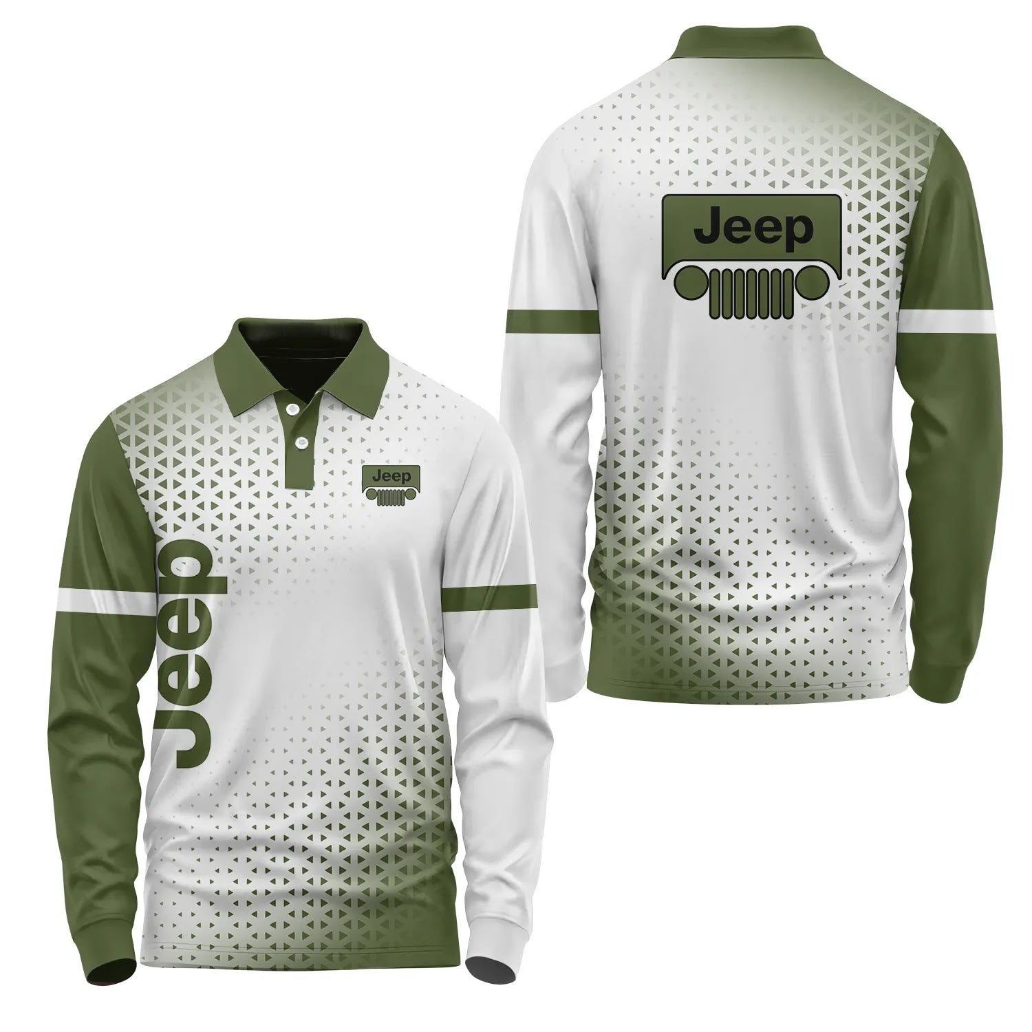 Jeep Long Sleeve Polo SC079