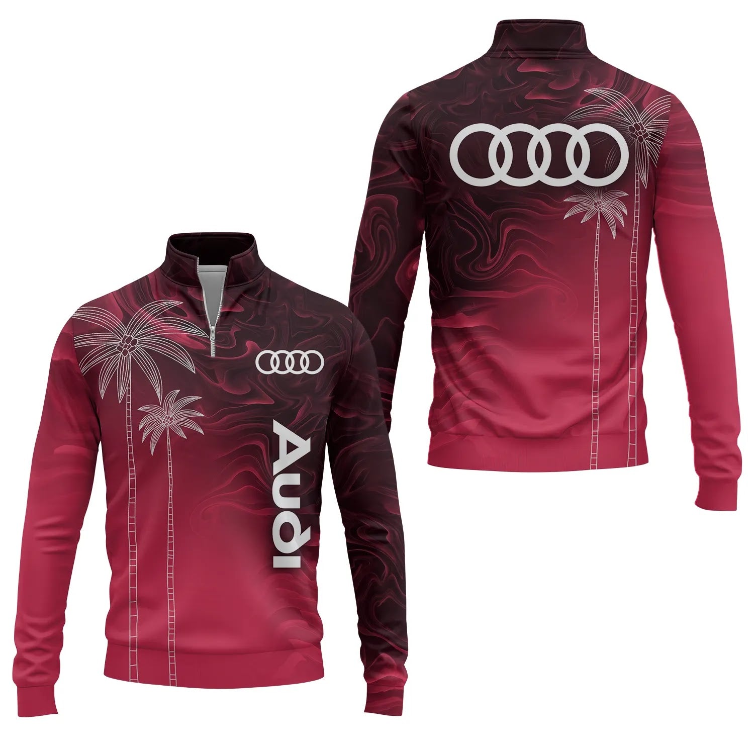 Audi Quarter-zip Pullover SHW070