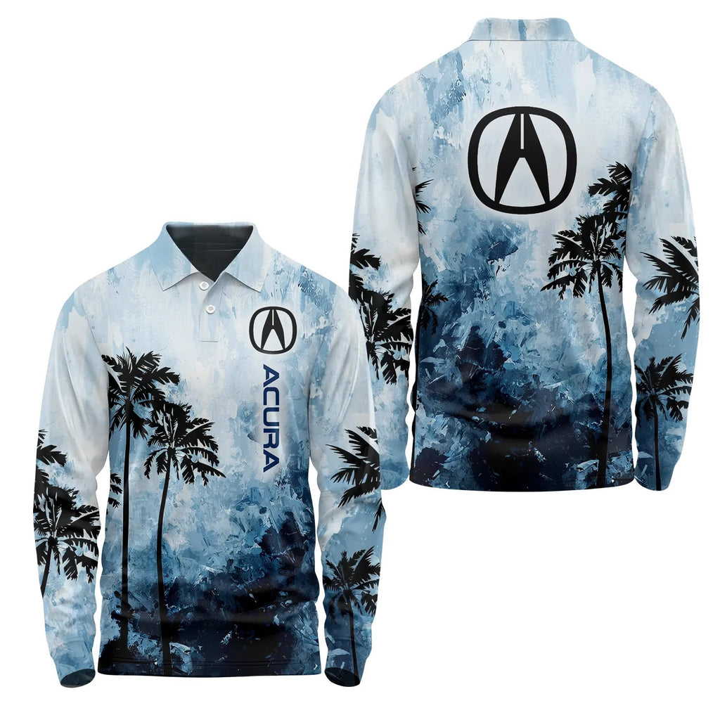 Acura Long Sleeve Polo SHW034